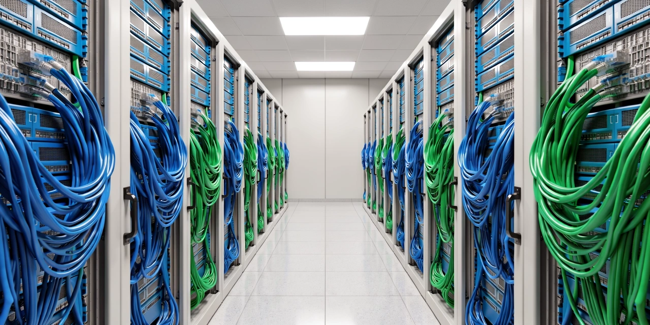 Secure industrial data server facility